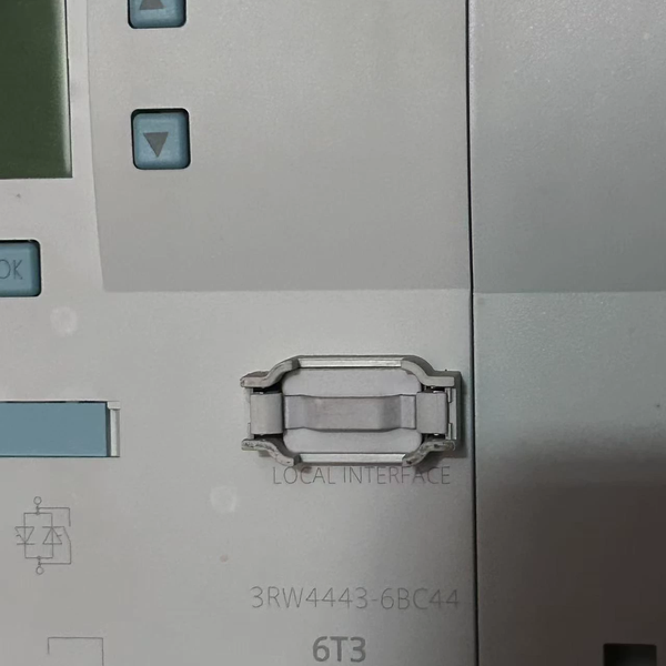 西门子3RW4443-6BC44软启动器铭牌